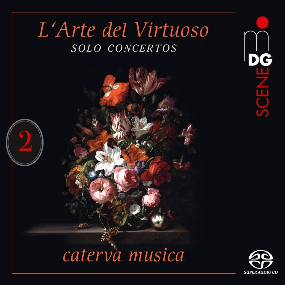 Caterva Musica, Wolfgang Amadeus Mozart (1756-1791), Martin Seyffert (1681-1745), Johann Sigismund Weiss (1690-1737), … - L'Arte Del Virtuoso Vol. 2 Hybrid SACD
