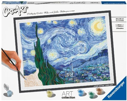 ART Collection - The Starry Night (Van Gogh)