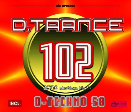 D.Trance 102 (Incl. D-Techno 58) (4 CDs)