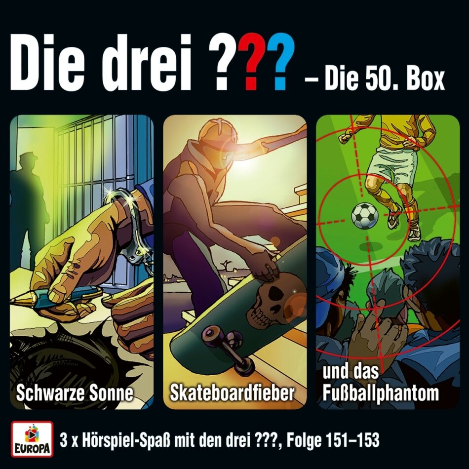 Die Drei ??? - 50. Box (Folgen 151 - 153) 3 CD