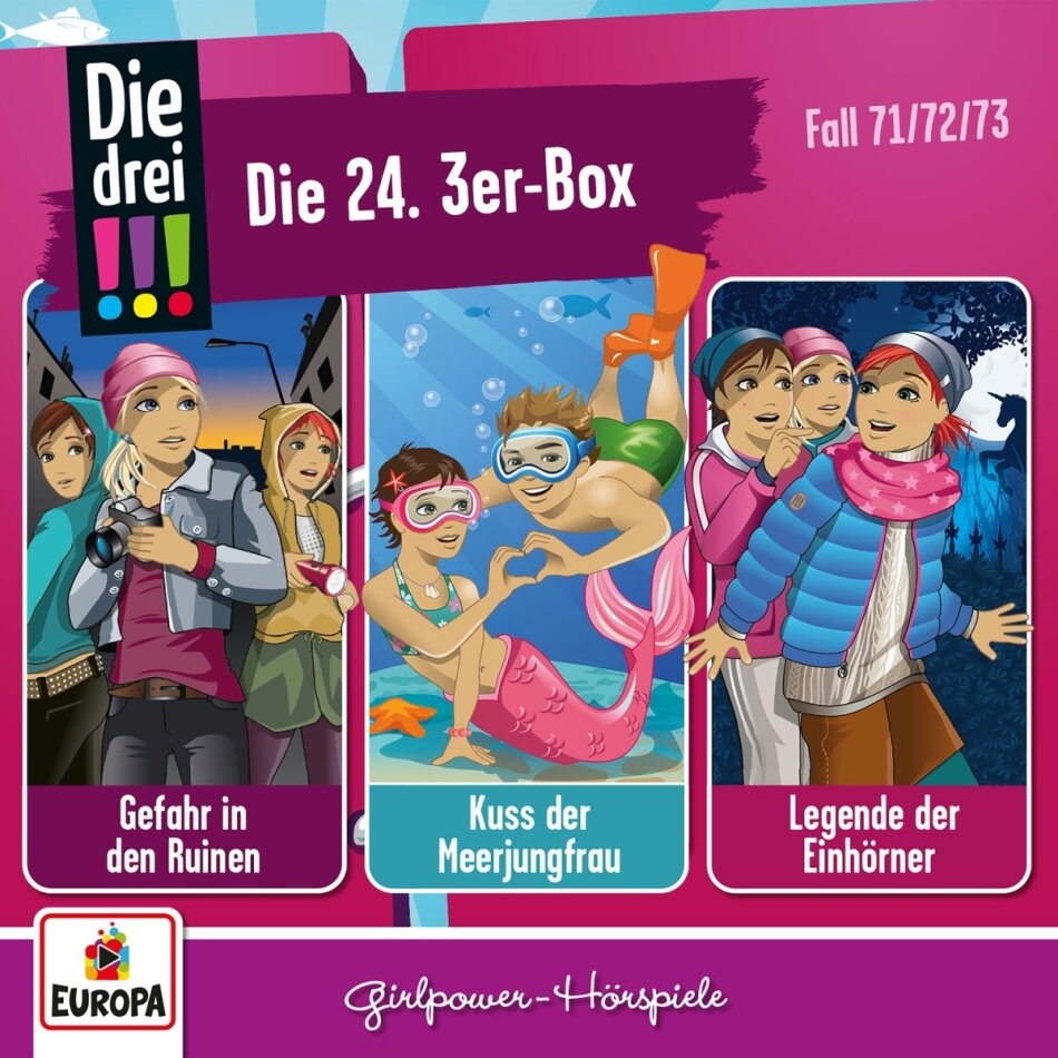 Die Drei !!! - 24./3er Box - Folgen 71 - 73 3 CD
