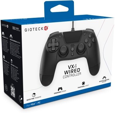 Freemode - VX-4 Wired Controller for PS4 (Black)