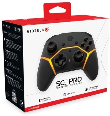 Freemode - SC-3 Wireless Pro Controller for Nintendo Switch (Black)