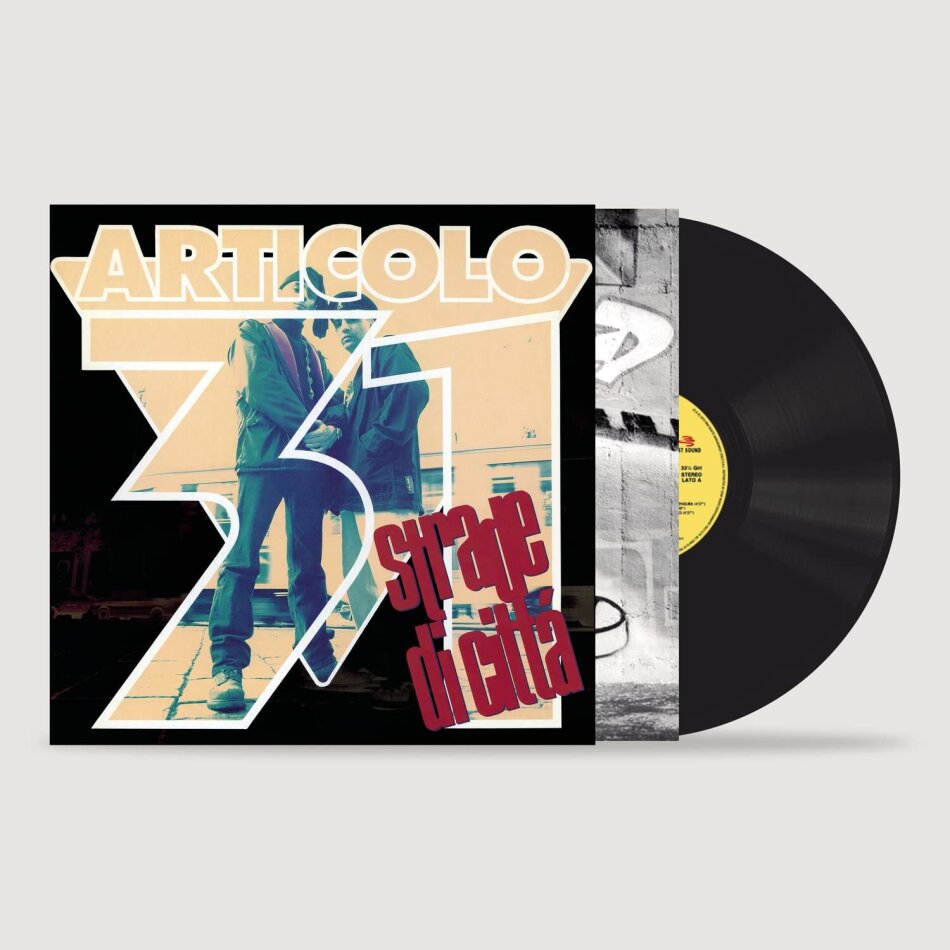 Articolo 31 - Strade Di Città 2023 Reissue, Black Vinyl, 2 LPs