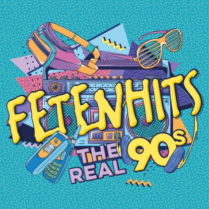 Fetenhits &ndash; The Real 90&rsquo;s (4 CDs)