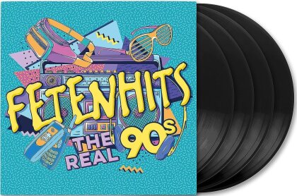 Fetenhits &ndash; The Real 90&rsquo;s (4 LPs)