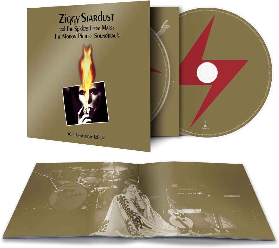 David Bowie - Ziggy Stardust And The Spiders From Mars - The Motion Picture - OST 2023 Reissue, 50th Anniversary Edition, 2 CDs