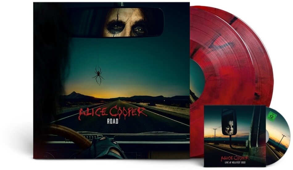Alice Cooper - Road Gatefold, 2 LPs + DVD