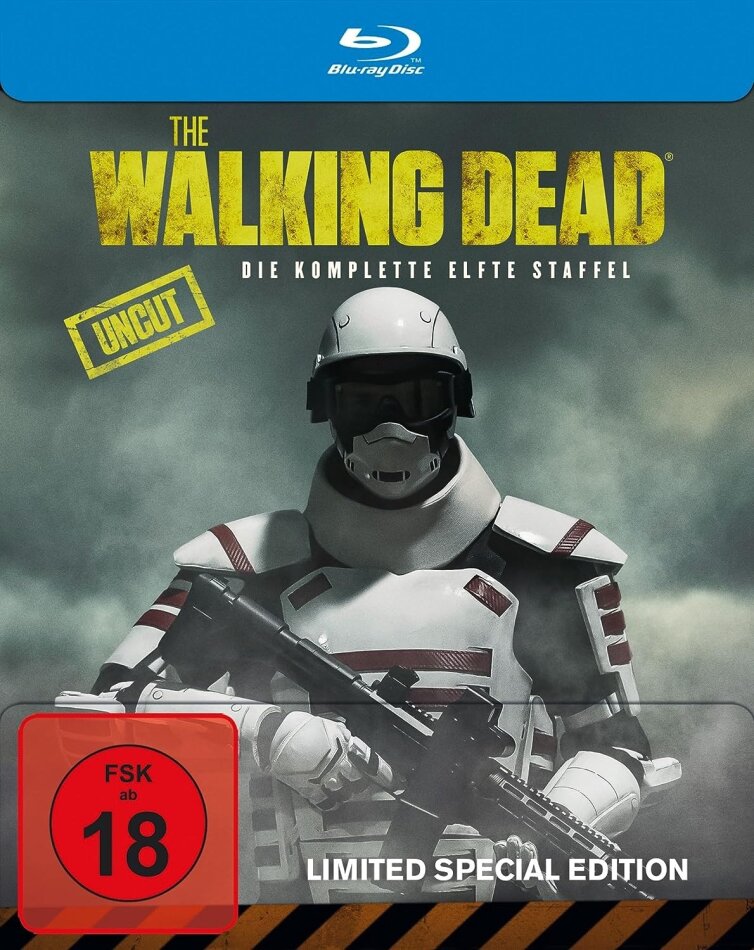 The Walking Dead - Staffel 11 - Die finale Staffel Limited Edition, Steelbook, Uncut, 6 Blu-rays