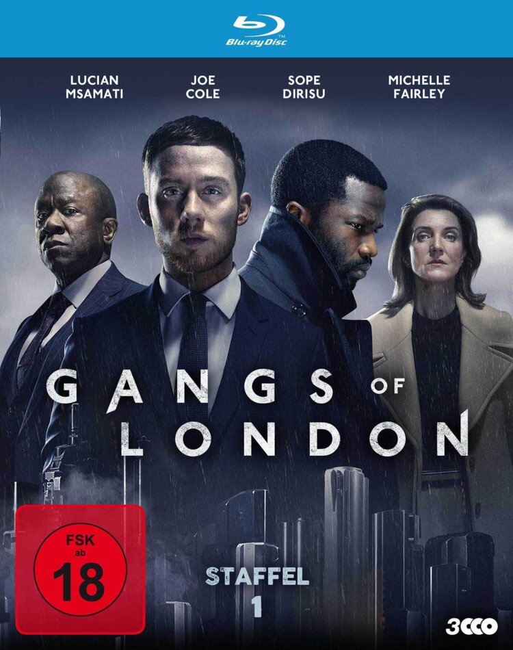 Gangs of London - Staffel 1 3 Blu-rays