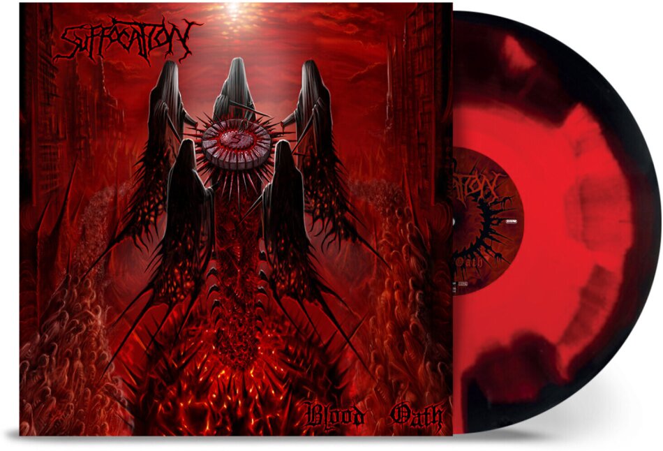 Suffocation - Blood Oath 2023 Reissue, Nuclear Blast, Limited Edition, Red/Black Vinyl, LP
