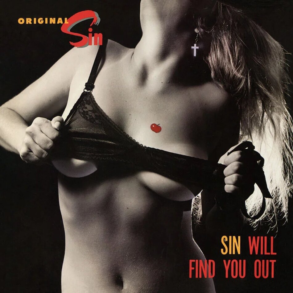 Original Sin - Sin Will Find You Out Black Vinyl, 2023 Reissue, High Roller Records, LP