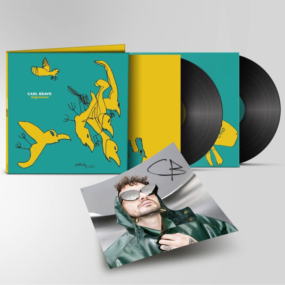 Carl Brave - Migrazione Autographed, 2 LPs