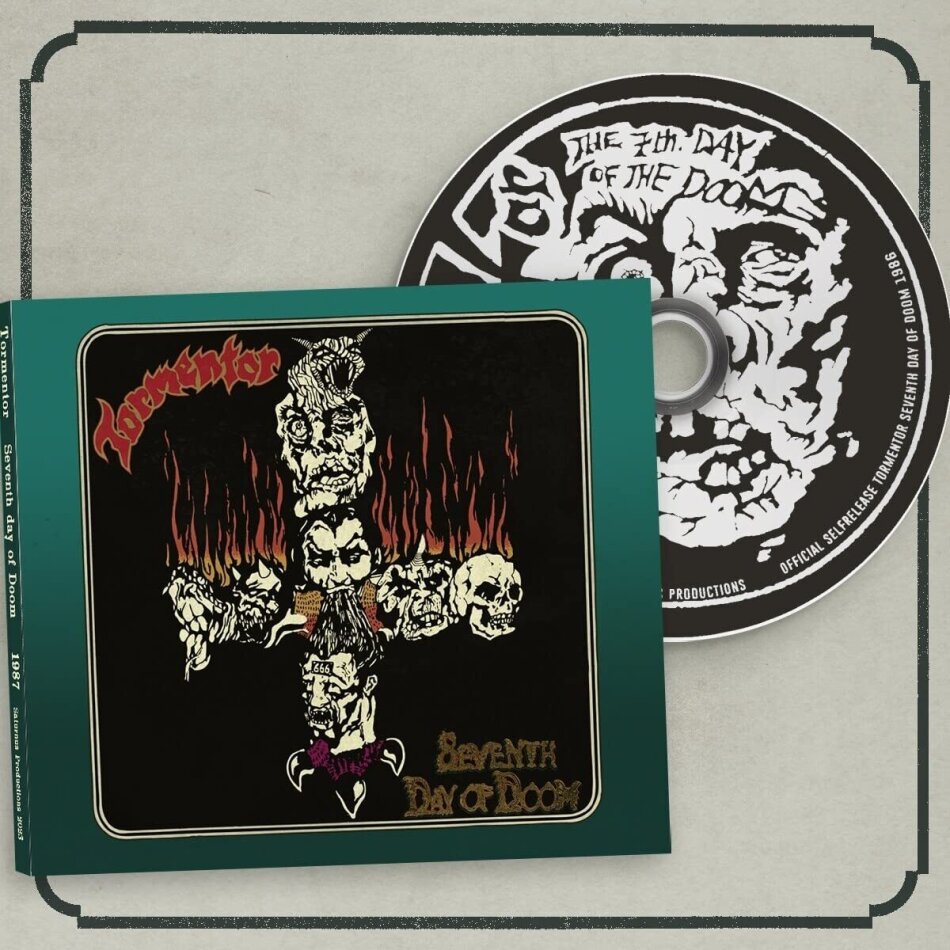 Tormentor (HU) - Seventh Day Of Doom 2023 Reissue, saturnus P