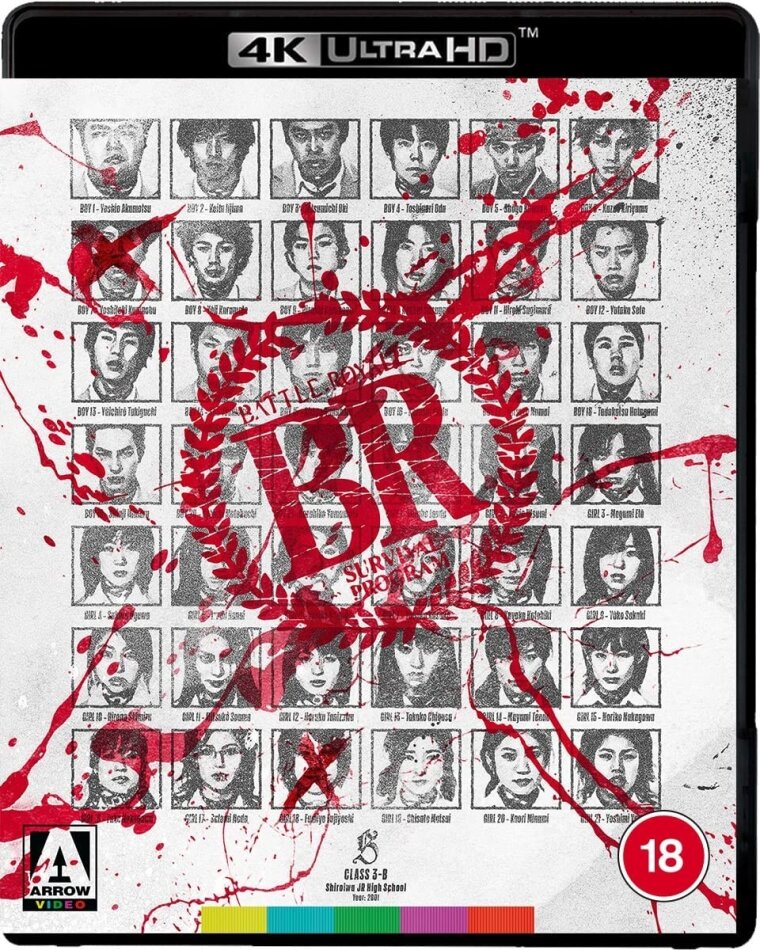 Battle Royale (2000) Director's Cut, Cinema Version, 2 4K Ultra HDs