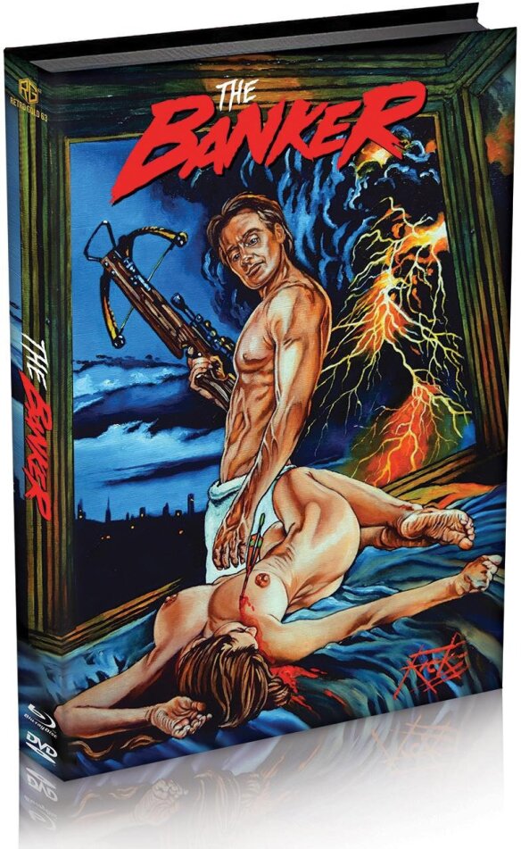 The Banker (1989) Cover A, Wattiert, Limited Edition, Mediabook, Blu-ray + DVD