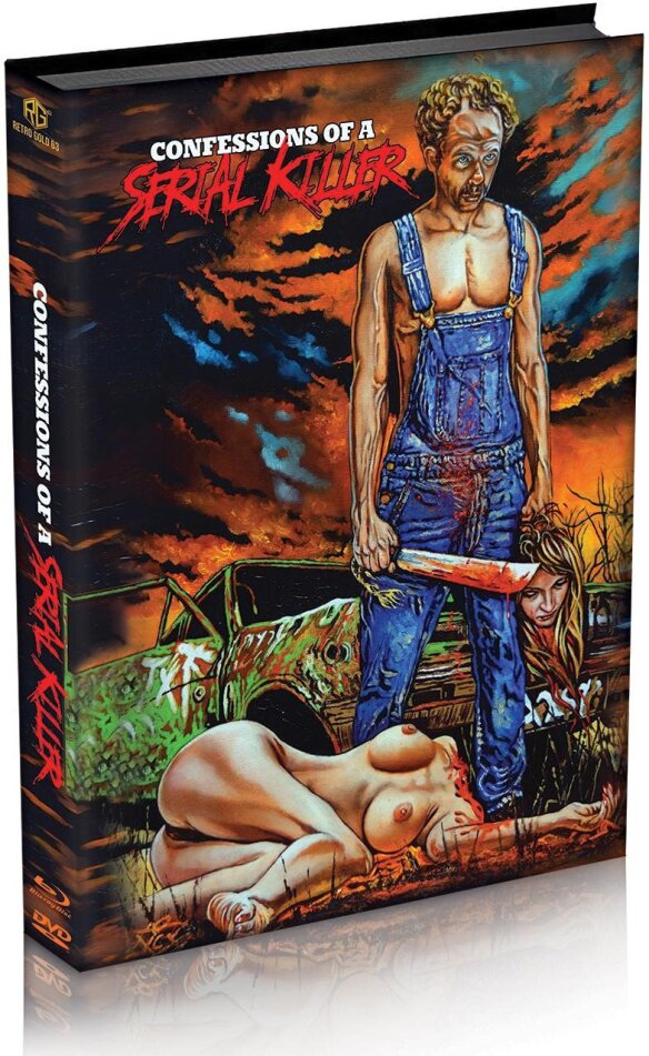 Confessions of a Serial Killer (1985) Cover A, Wattiert, Edizione Limitata, Mediabook, Blu-ray + DVD