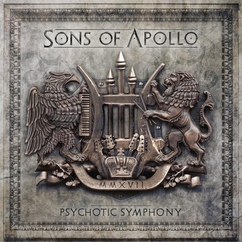 Sons Of Apollo - Psychotic Symphony 2023 Reissue, Construction Records, Gold Colored Vinyl, 2 LPs