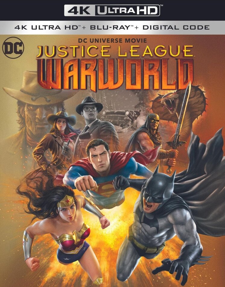 Justice League: Warworld (2023) 4K Ultra HD + Blu-ray