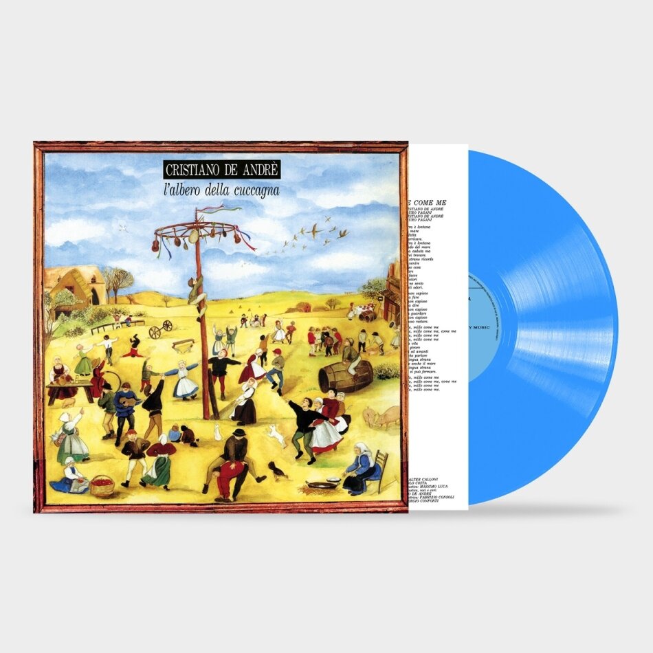 Cristiano De André - L'Albero della cuccagna Limited Edition, Blue Vinyl, LP