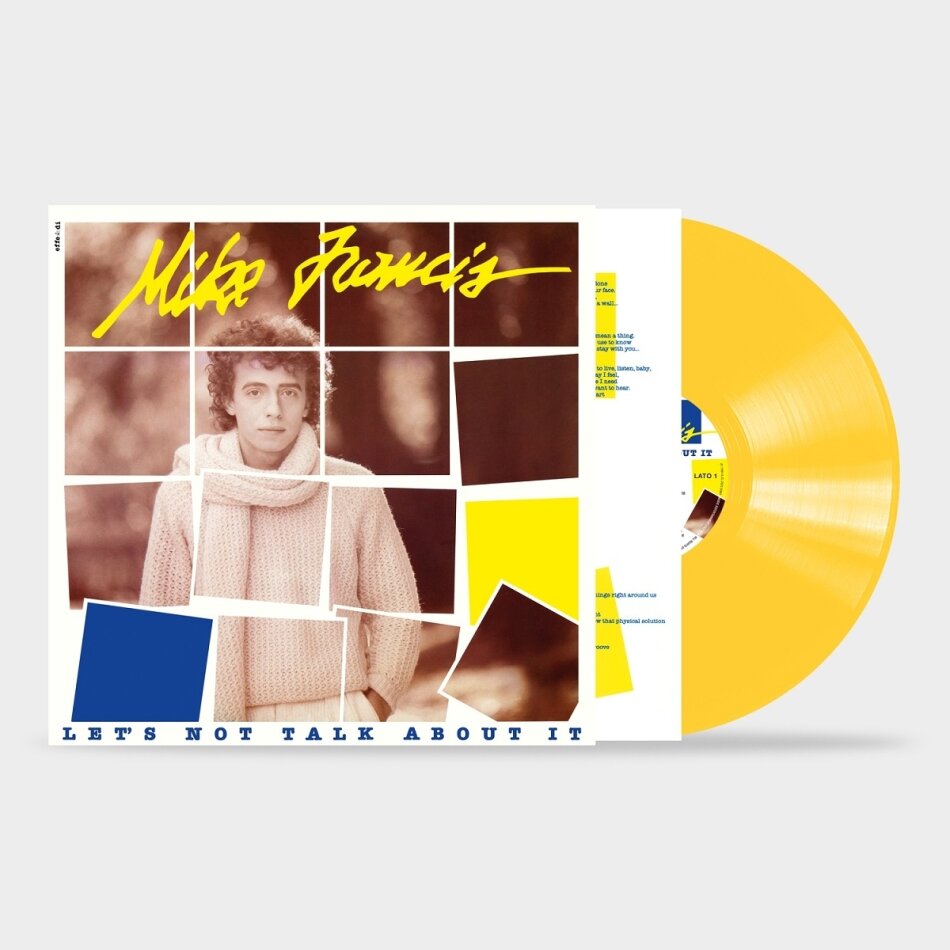 Mike Francis - Let's not talk about it 2023 Reissue, Yellow Vinyl, LP