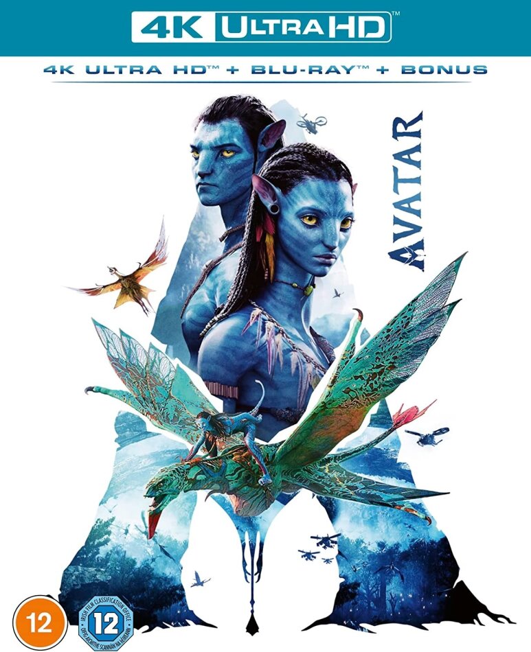 Avatar (2009) Remastered, 4K Ultra HD + 2 Blu-rays