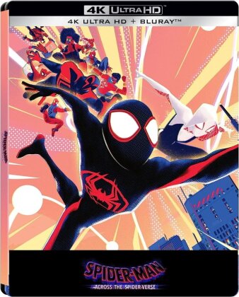 Spider-Man: Across the Spider-Verse (2023) (Edizione Limitata, Steelbook, 4K Ultra HD + Blu-ray)