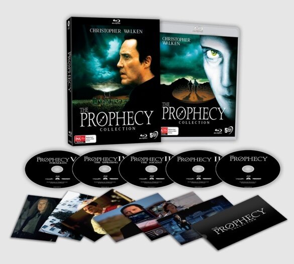 The Prophecy Collection Lenticular Cover, Limited Edition, 5 Blu-rays
