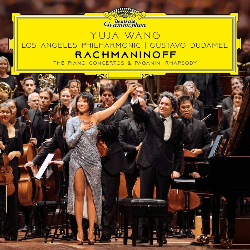 Sergej Rachmaninoff (1873-1943), Gustavo Dudamel, Yuja Wang & Los Angeles Philharmonic - The Piano Concertos & Paganini Rhapsody 3 LPs