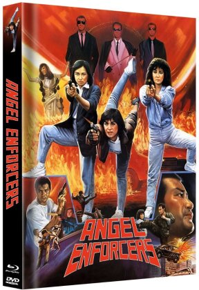 Angel Enforcers (1989) (Cover A, Limited Edition, Mediabook, Blu-ray + DVD)