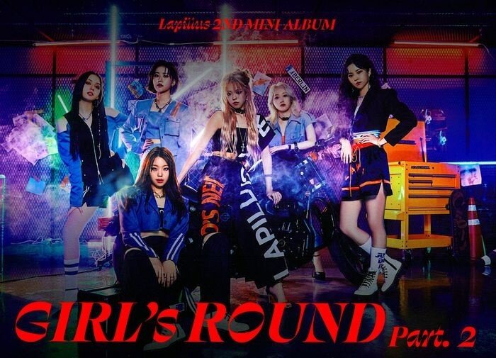 Lapillus (K-Pop) - Girl's Round Part.2 CD + Book