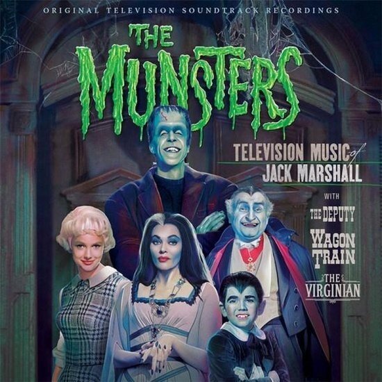 Jack Marshall - The Munsters (the Deputy, Wagon Train, The Virginian) - OST 2 CDs
