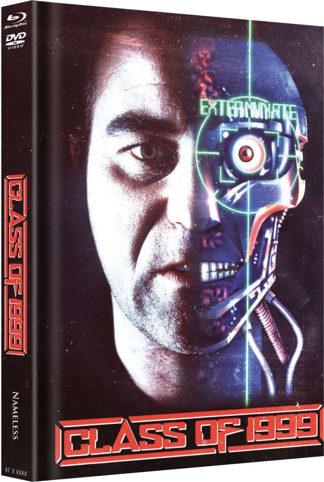 Class of 1999 (1990) Cover D, Limited Edition, Mediabook, Uncut, Blu-ray + DVD