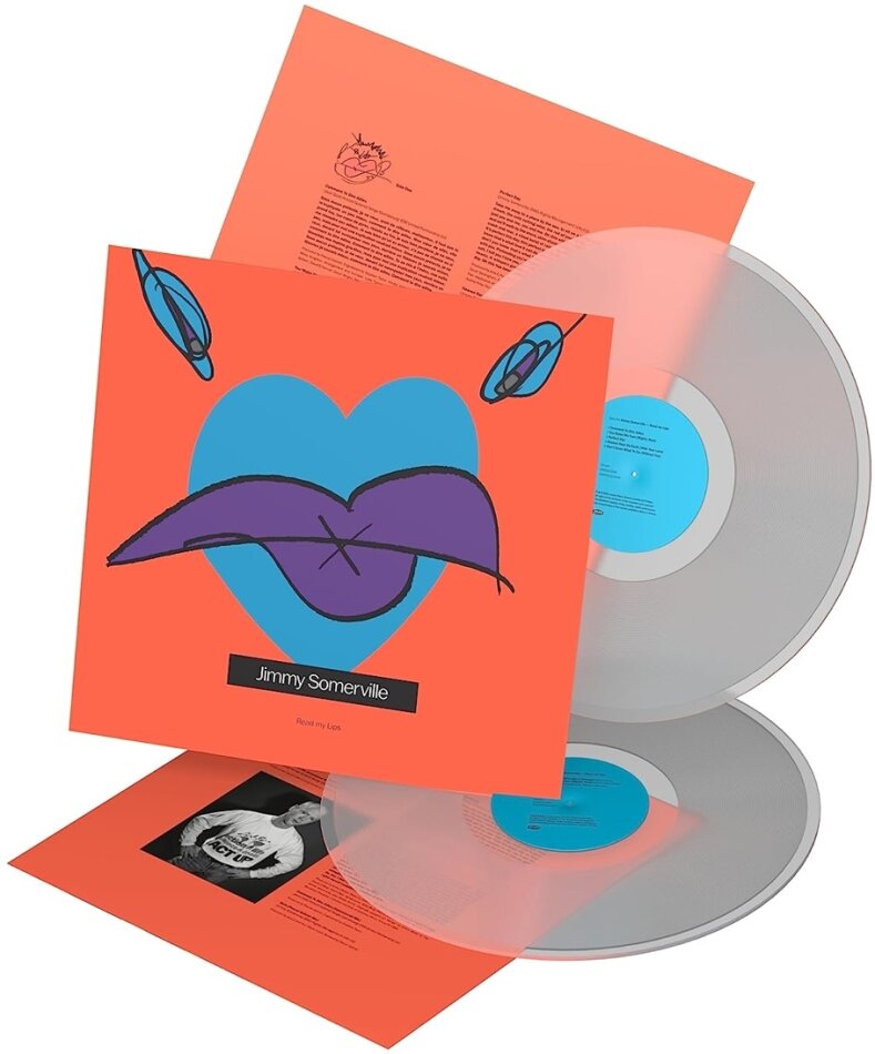 Jimmy Somerville - Read My Lips 2023 Reissue, London Records, Clear Vinyl, 2 LPs