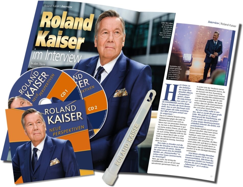 Roland Kaiser - Neue Perspektiven Fanmagazin Edition, Limited Edition, 2 CDs