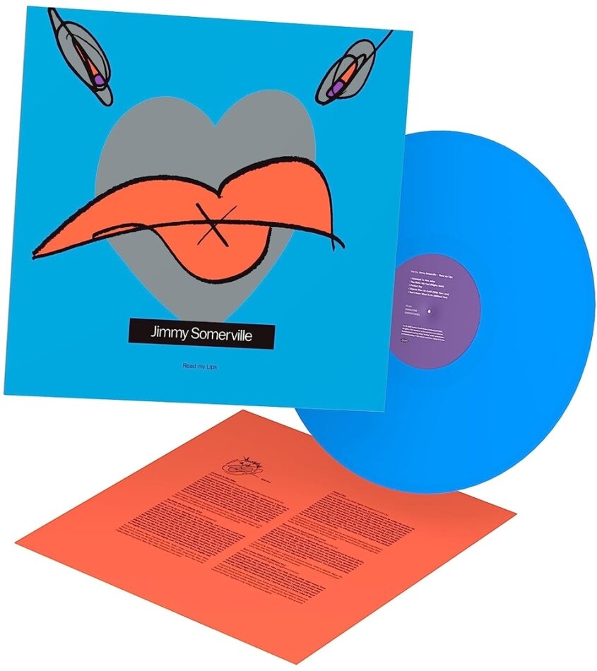 Jimmy Somerville - Read My Lips 2023 Reissue, London Records, Blue Vinyl, LP
