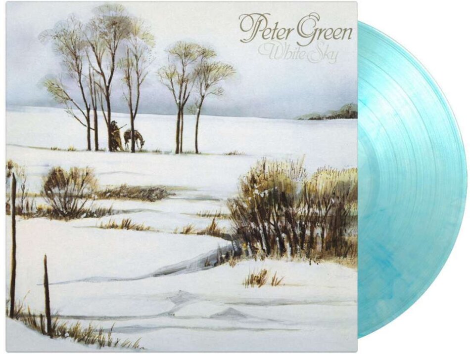 Peter Green - White Sky 2023 Reissue, Music On Vinyl, limited to 750 copies, CRYSTAL CLEAR & BLUE MARBLED VINYL, LP