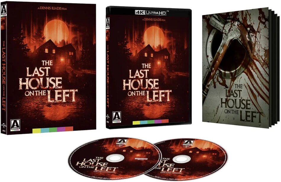 The Last House on the Left (2009) Cinema Version, Limited Edition, Unrated, 4K Ultra HD + Blu-ray