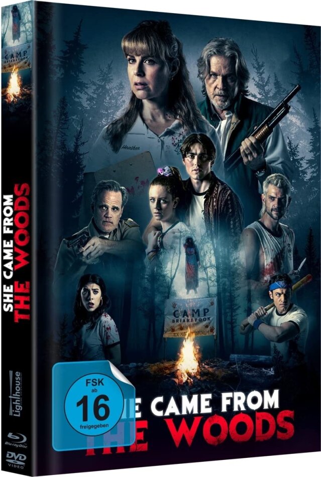 She Came from the Woods (2022) Limited Edition, Mediabook, Blu-ray + DVD