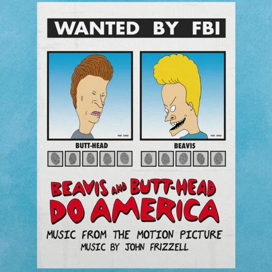 John Frizzell - Beavis And Butt-Head Do America Orange Vinyl, LP
