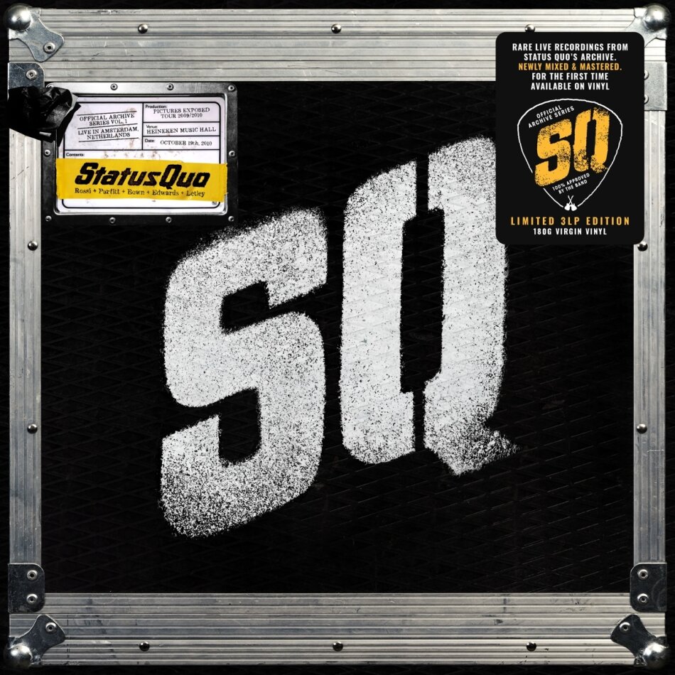 Status Quo - Official Archive Series Vol. 1 - Live in Amsterdam 3 LPs