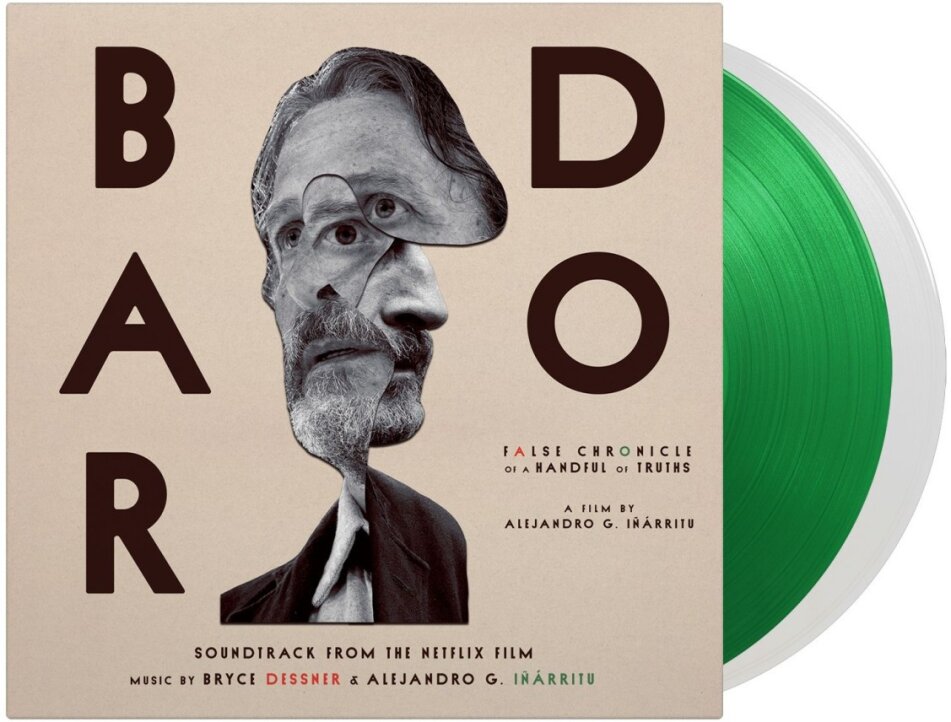 Bryce Dessner (The National) - Bardo - OST 2023 Reissue, Music On Vinyl, limited to 750 copies, Green/White Cinyl, 2 LP