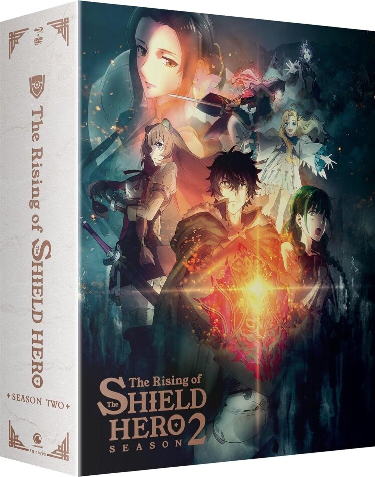 The Rising of the Shield Hero - Season 2 Limited Edition, 2 Blu-rays + 2 DVDs