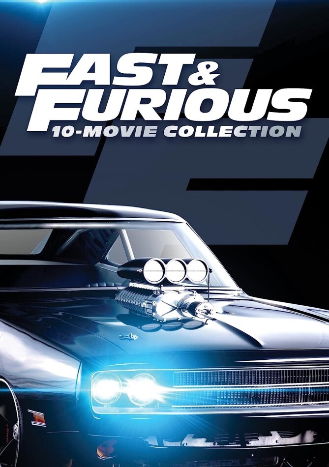 Fast & Furious - 10-Movie Collection 10 DVDs