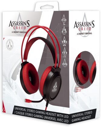 Assassin's Creed - Casque de jeu filaire pour PC/Xbox One/SeriesX/S/PS4/PS5/Switch