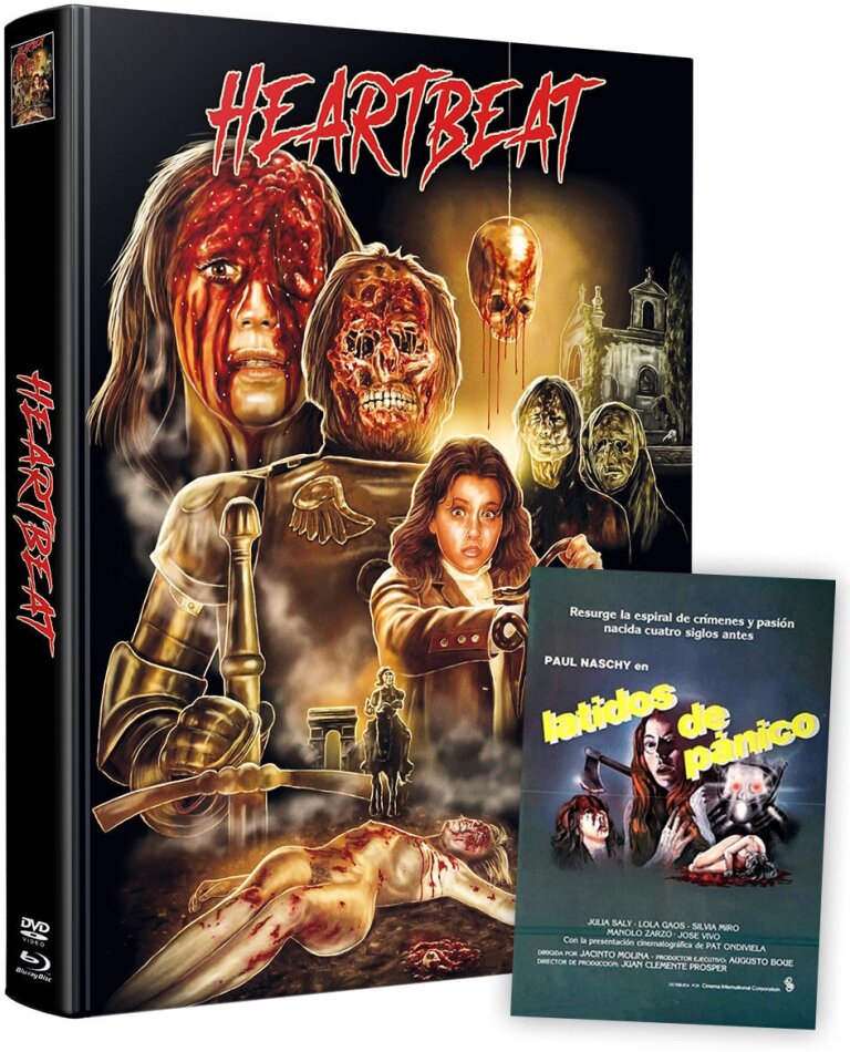 Heartbeat (1983) Wattiert, Limited Edition, Mediabook, Blu-ray + 2 DVDs