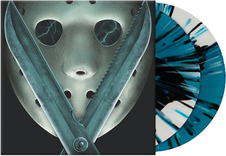Harry Manfredini - Friday The 13th: A New Beginning Waxwork, Blue, White & Black Splatter Vinyl, 2 LPs