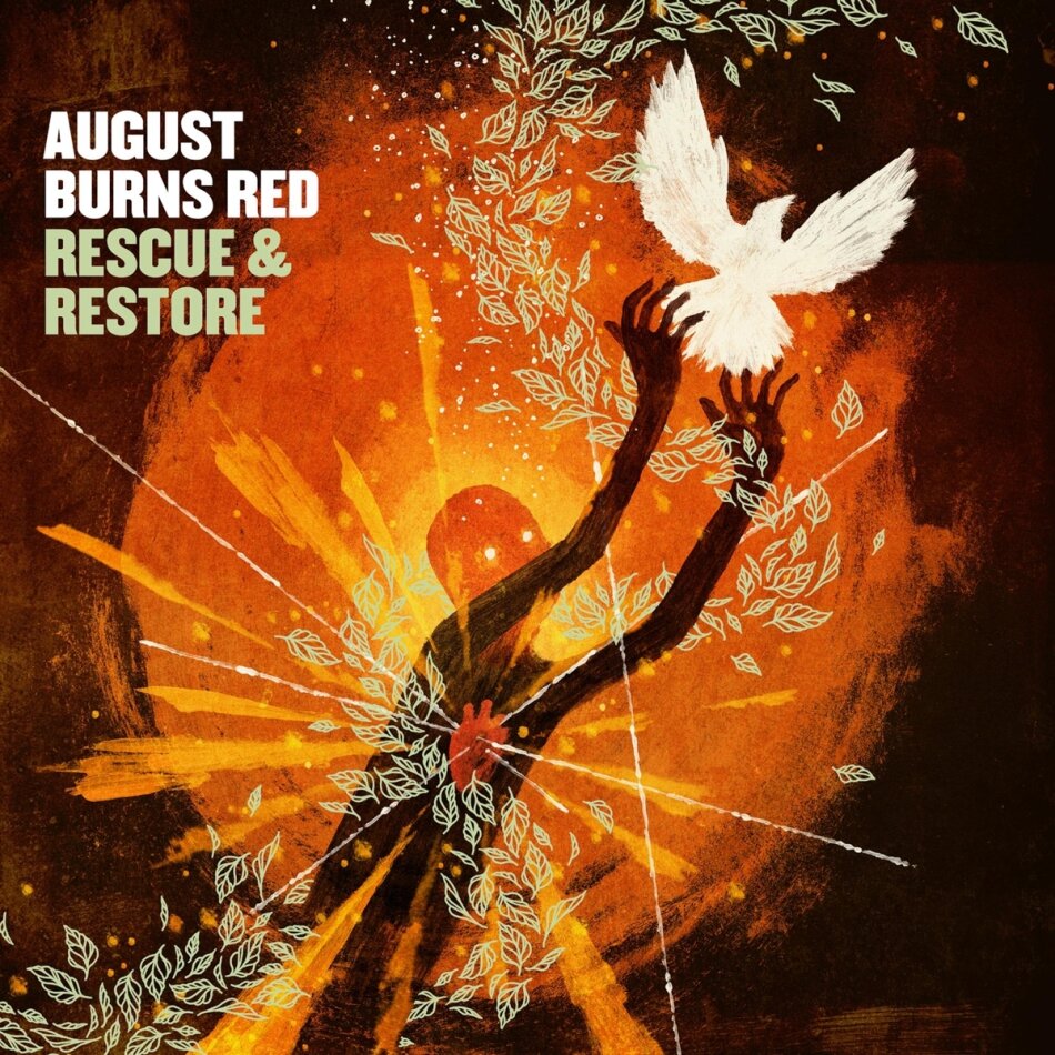 August Burns Red - Rescue & Restore 2023 Reissue, Solid State Records, Neon Orange Vinyl, LP