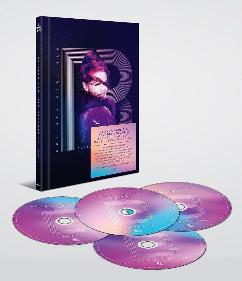 Belinda Carlisle - Decades Volume 1: The Studio Albums Part 1 4 CDs