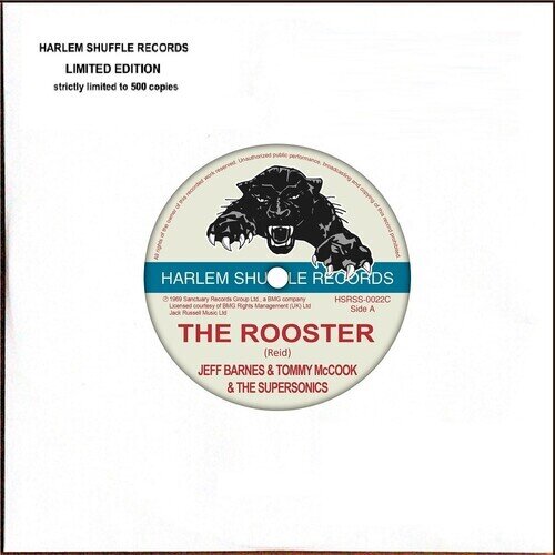 Tommy McCook - Rooster / Saint Edizione Limitata, 7" Single